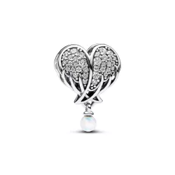 Charm Pandora cor ales plata zircon bola opal - 792980C01