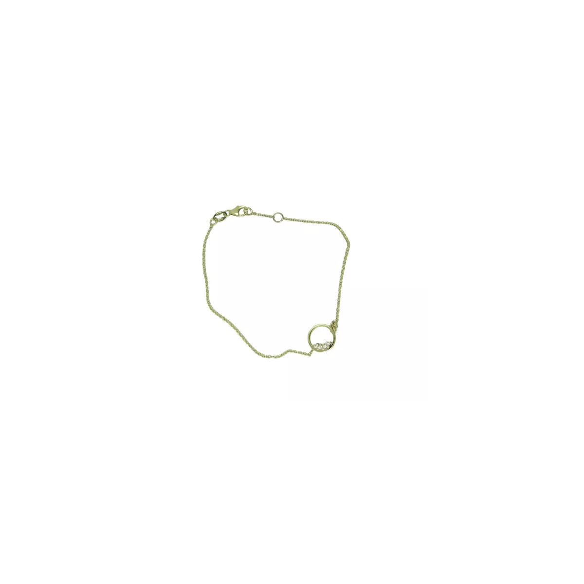 Polsera or groc 0.05k brill.cadena - V-2760/PU/G