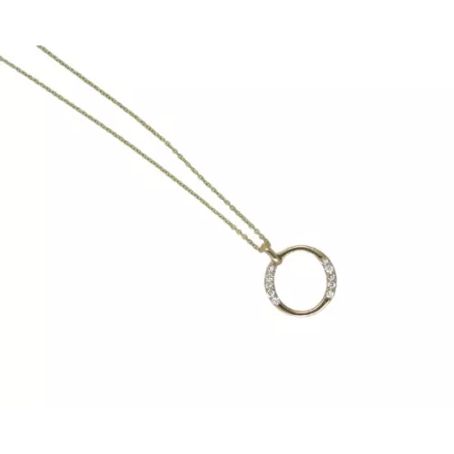 Penjoll or rosa 0.15k brillants - V-3361/CL/P