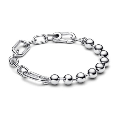 Pulsera Pandora acadenada y bolas plata - 592793C00
