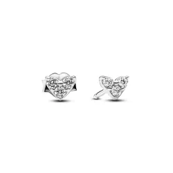 Arracades Pandora cor plata zircon - 293003C01