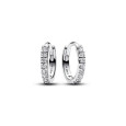 Pendientes Pandora plata circon  - 293015C01