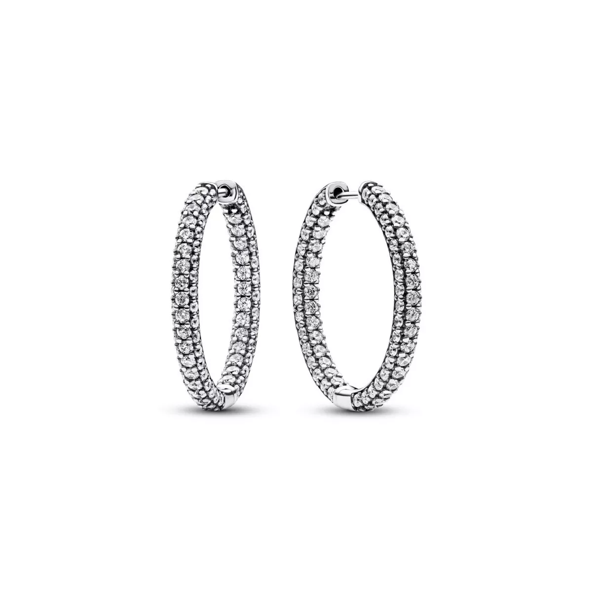 Arracades Pandora plata zircon criolla - 293016C01