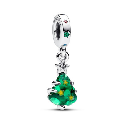 Charm Pandora arbre de nadal plata zircon colors - 792983C01