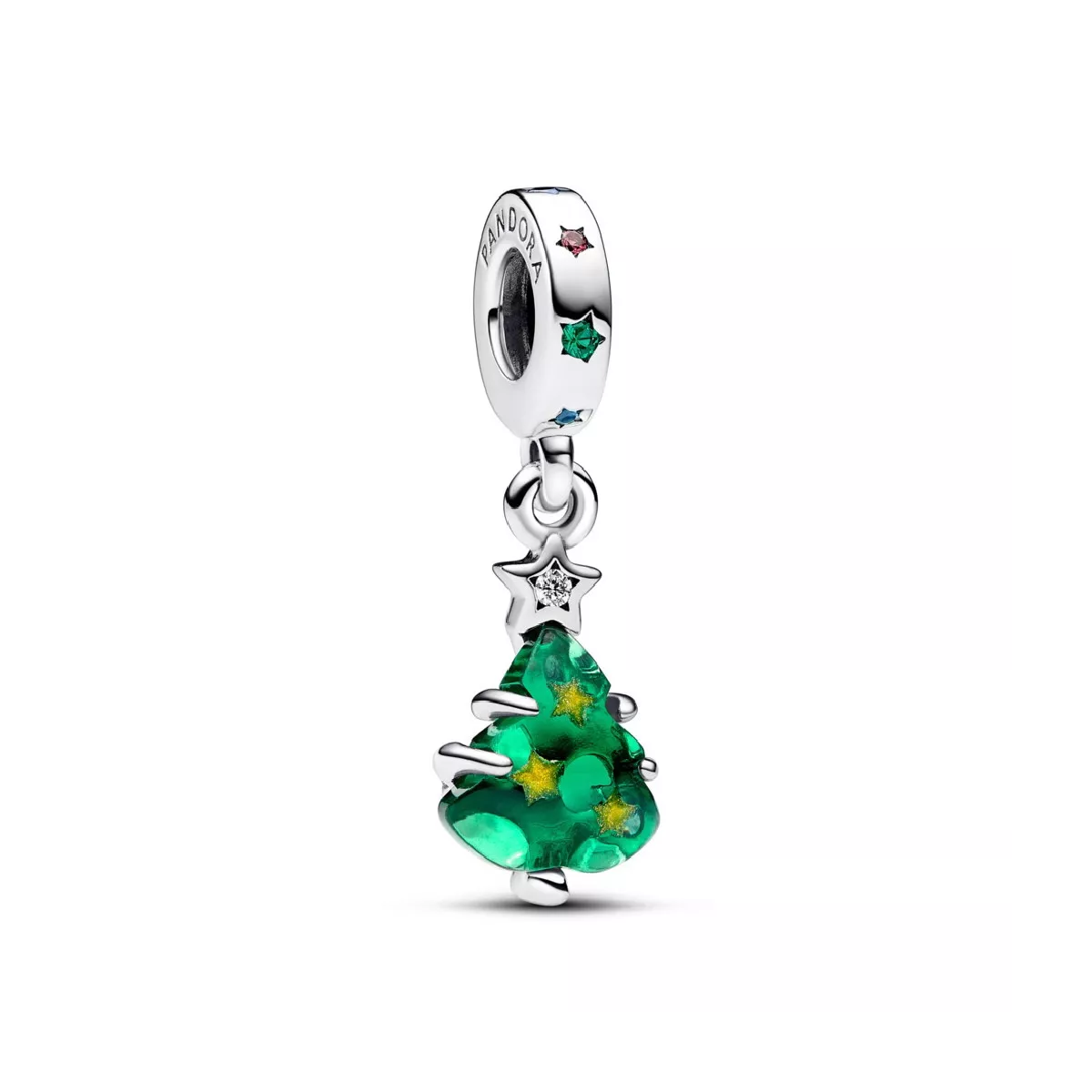 Charm Pandora arbre de nadal plata zircon colors - 792983C01