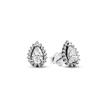 Arracades Pandora plata zircon llagrima - 292834C01