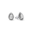 Pendientes Pandora plata circon lagrima - 292834C01