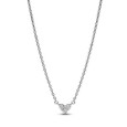Colgante Pandora plata corazon circon  - 393014C01-45
