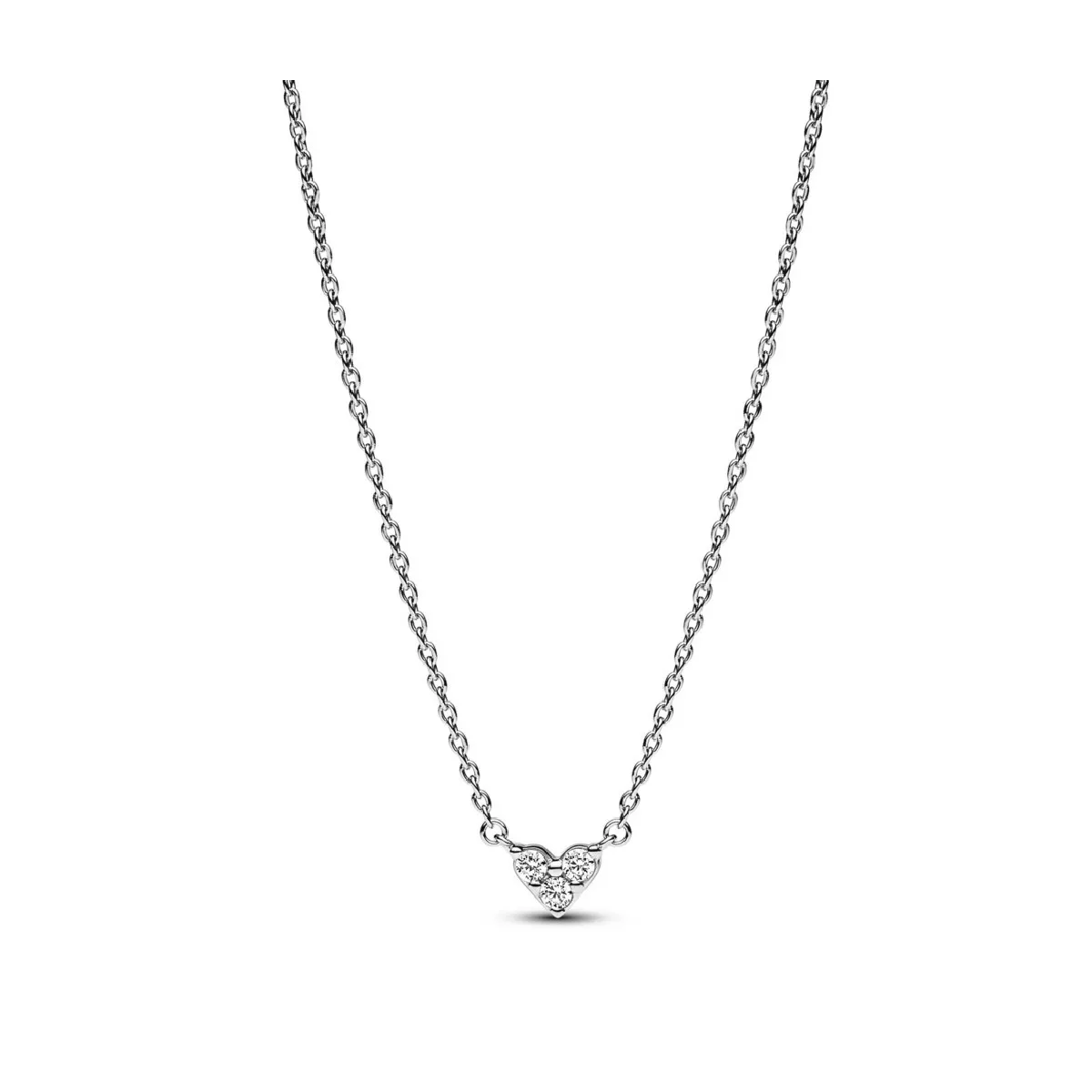 Colgante Pandora plata corazon circon  - 393014C01-45