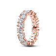 Anillo Pandora plata 14k rose gold-plated corona entera zircon  - 183021C01