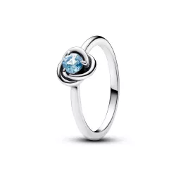 Anell Pandora plata nus zircon blau - 192993C03