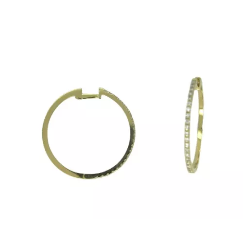 Pendientes oro amarillo brillantes 0,374k - BR2203-4PG