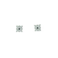 Pendientes oro blanco y brillantes 0,124k - BR2373-2P