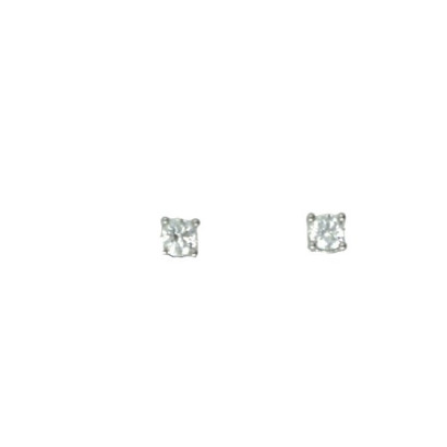 Arracades boto or blanc 18k 2brill-0.50k - 415622