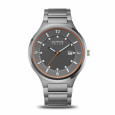 Reloj Bering solar 42mm acero cristal zafiro 50m water resistant - 14442-777