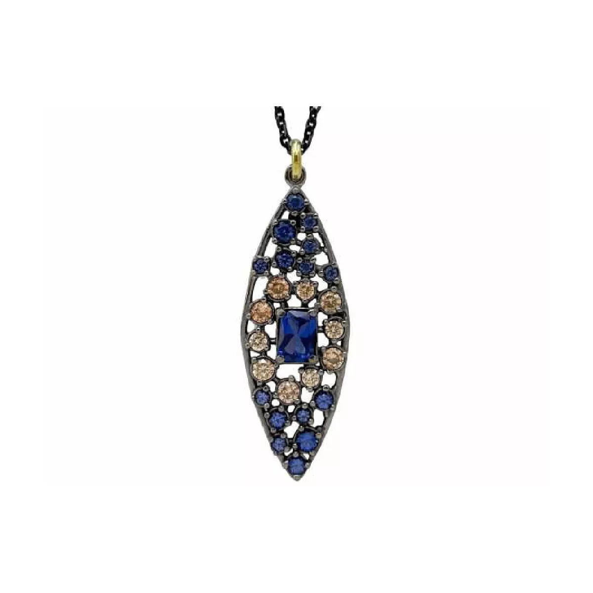 Penjoll Bohemme plata or i zircon - 7SHE010P42T