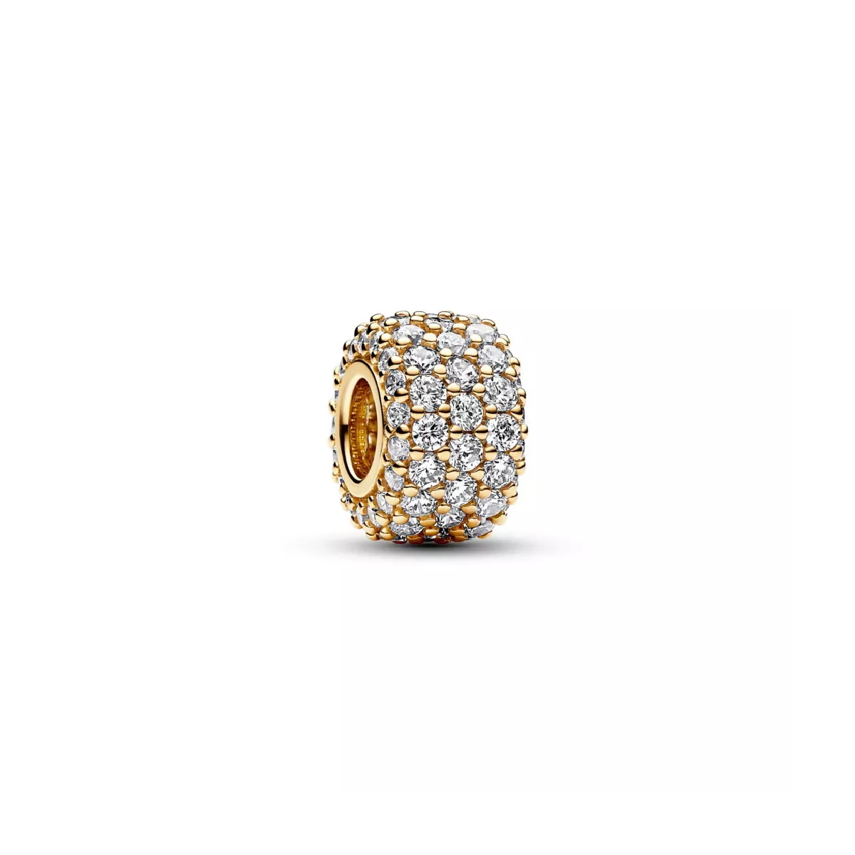 Charm Pandora plata 14k gold-plated zircon - 762820C01