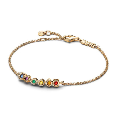 Pulsera Marvel 14k gold-plated circon colors - 562960C01