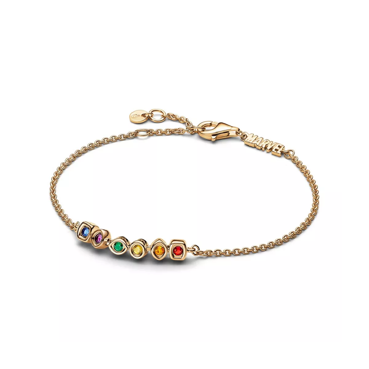 Polsera Marvel 14k gold-plated zircon colors - 562960C01