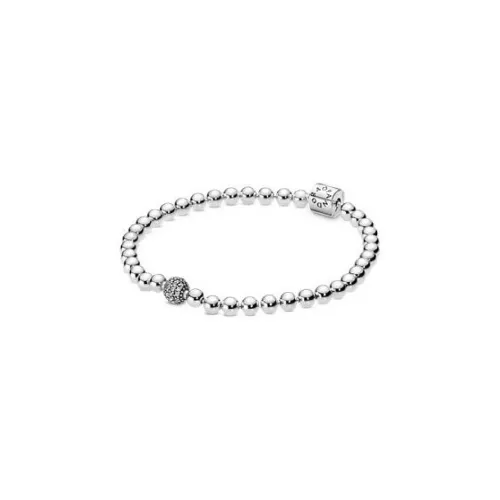 Polsera Pandora plata boles zircon - 598342CZ