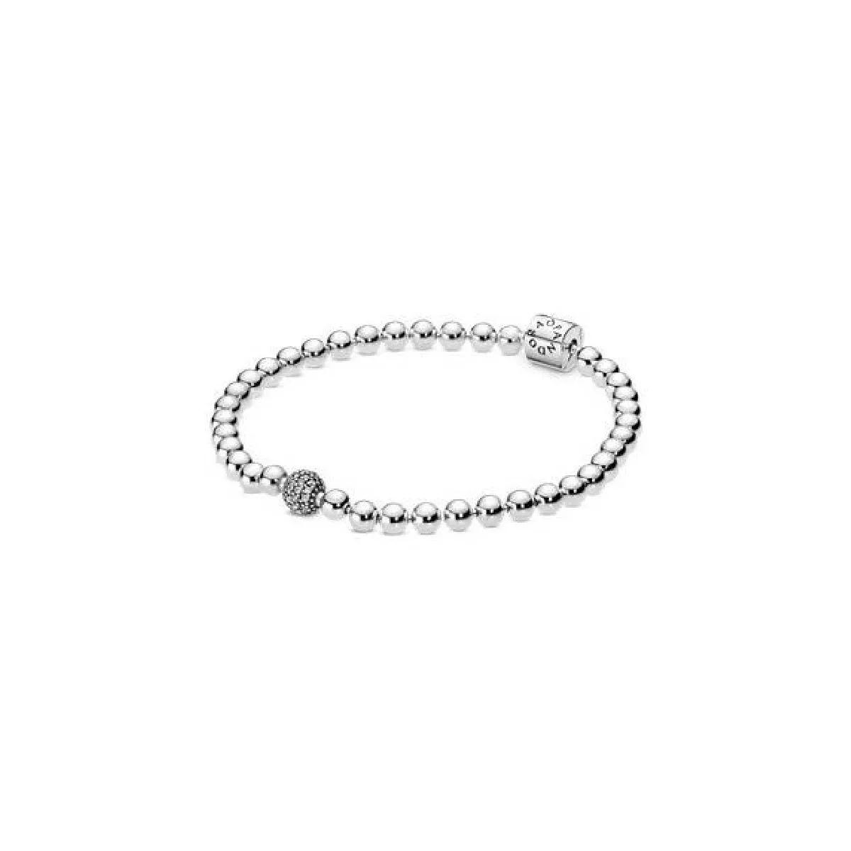 Polsera Pandora plata boles zircon - 598342CZ