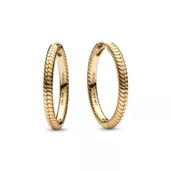 Arracades Pandora plata 14k gold plated - 269532C00