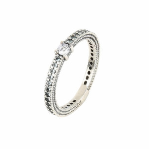 Anillo Sunfield plata circon - AN064460