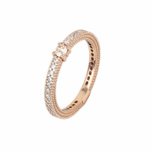 Anillo Sunfield plata rose circon - AN064460/2