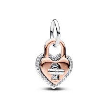 Charm Pandora cor or rosa 14k - 783079C01