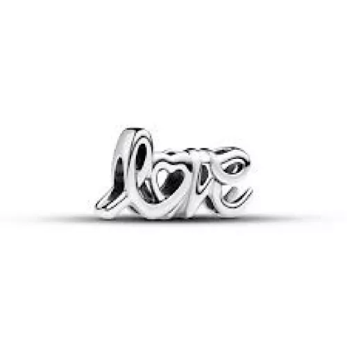 Charm Pandora lletres amor plata - 793055C00