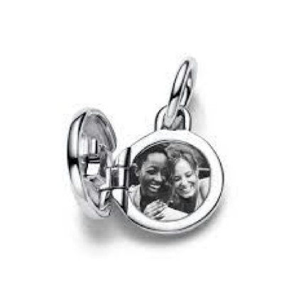 Charm Pandora plata agujero de llave circon - 793066C01