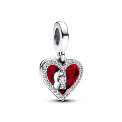 Charm Pandora cor plata cubic - 793119C01