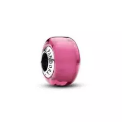 Charm Pandora plata vidre rosa - 793107C00