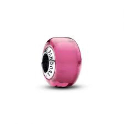 Charm Pandora plata vidrio rosa - 793107C00
