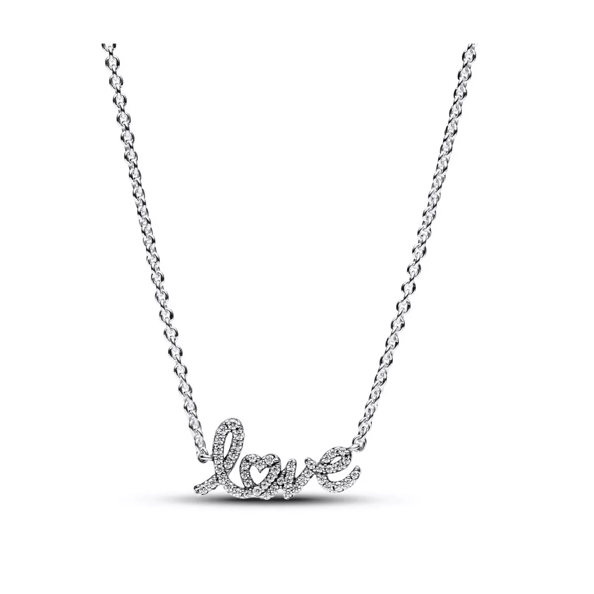 Collar Pandora love plata zircon - 393076C01-45
