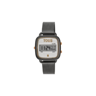 Reloj Tous To D-Logo 31mm de diametro de caja 30m water resistant  digital acero gris - 300358300