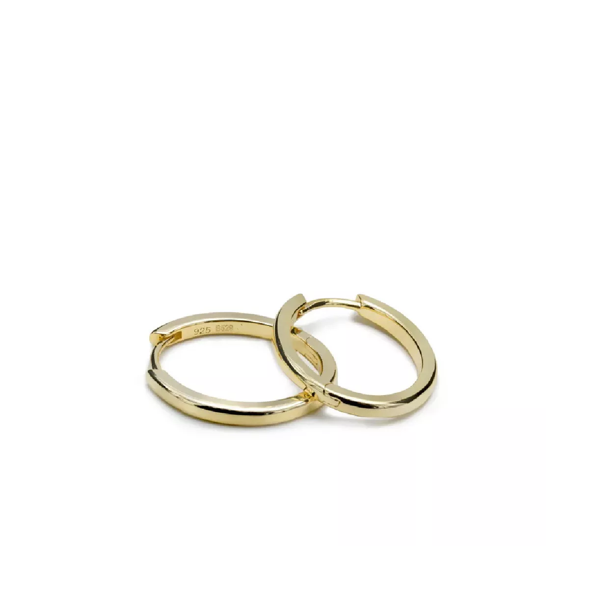 Arracades criolla plata xapada ovalades - 19354-G-A