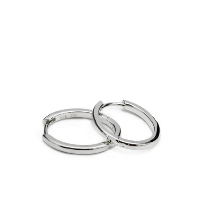 Arracades criolla plata ovalada - 19354-W-A