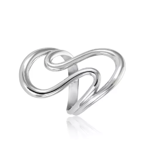 Anillo plata onda - 19488-R