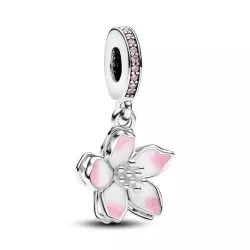Charm Pandora plata flor esmalt i zircon - 790667C01