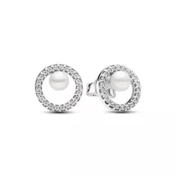 Arracades Pandora plata zircon perla - 293154C01