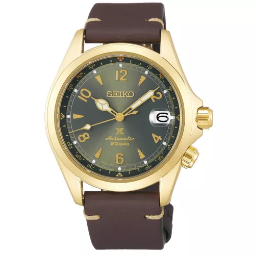 Rellotge Seiko Prospex Alpinist sunbeam Forest corretja pell - SPB210J1