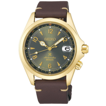 Reloj Seiko Prospex Alpinist sunbeam Forest verde 39mm de diametro de caja automatico calibre 6R35 cristal zafiro 200 - SPB210J1