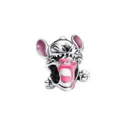 Charm Pandora plata Disney Stitch birthday esmalts - 793189C01