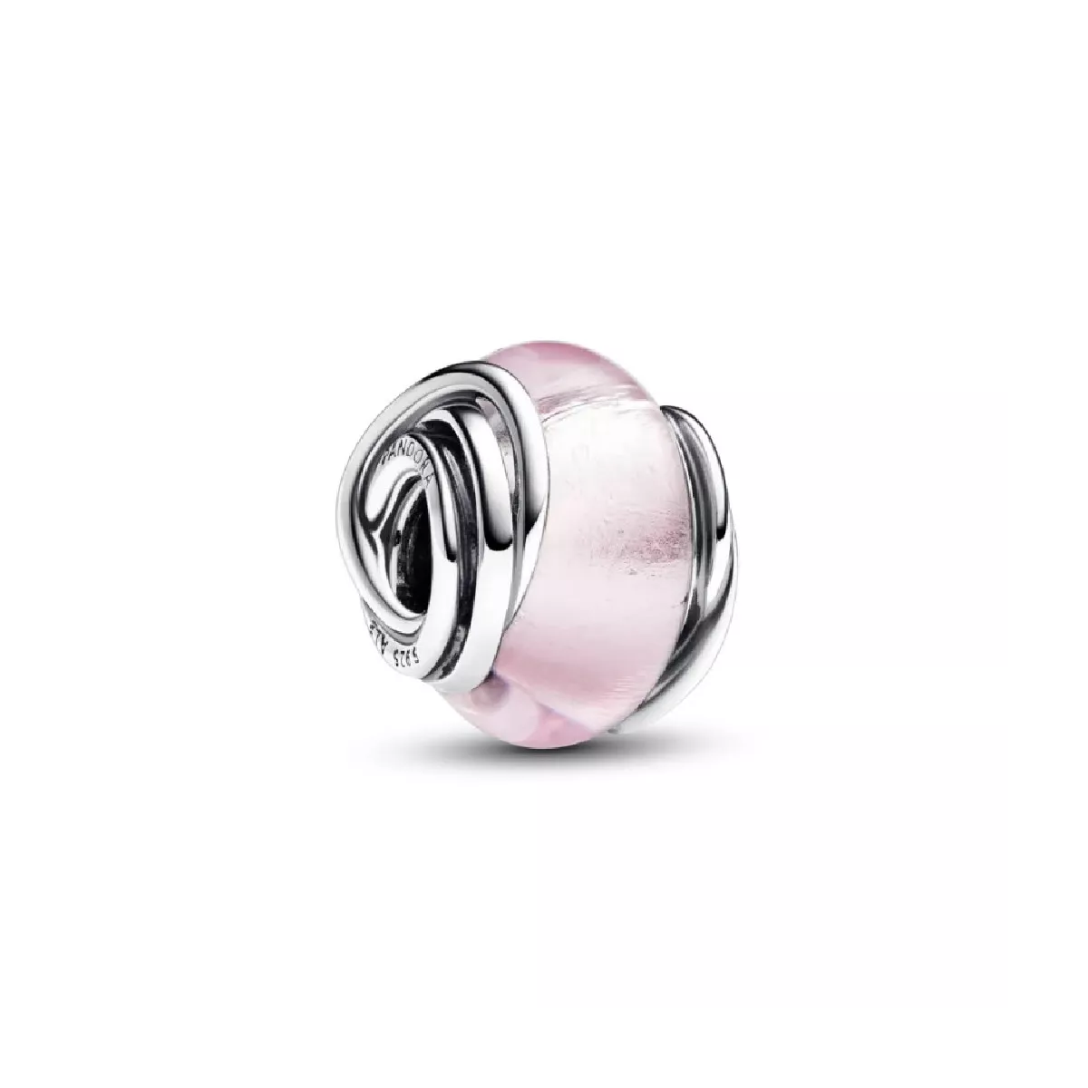 Charm Pandora plata murano rosa - 793241C00