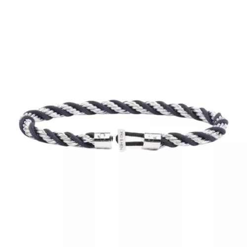 Polsera Pig&Hen Catena Twisted acer nylon blaumari - P50-163000