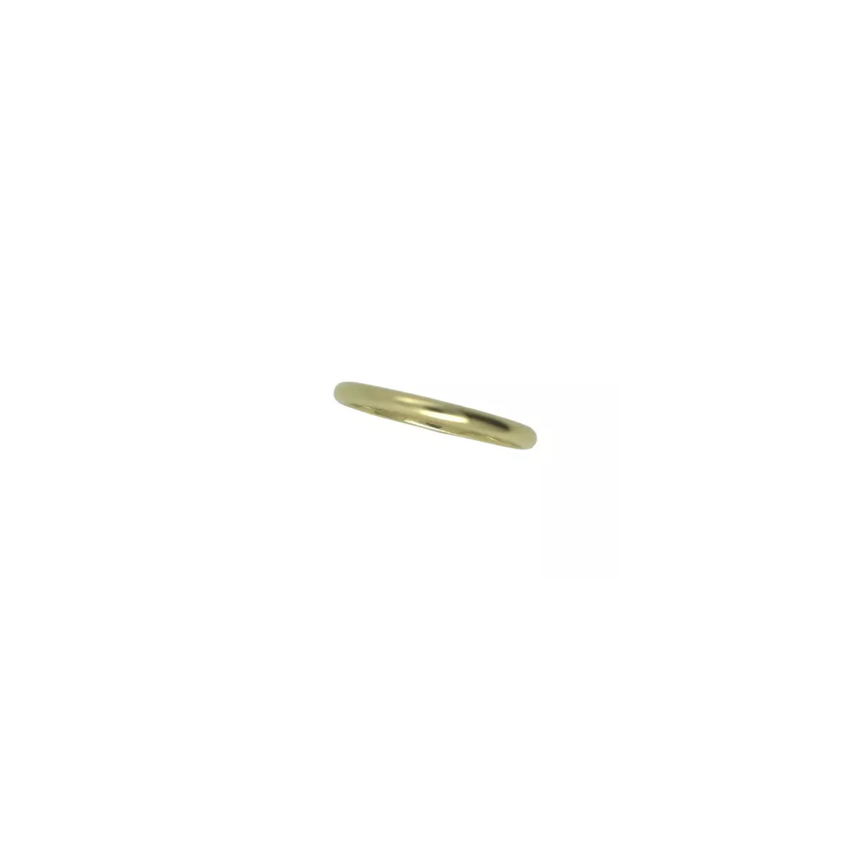 Anell or groc 18k mitja canya 2x1.2mm - EAL00244