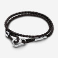 Pulsera Pandora acero piel doble - 593338C01-D2
