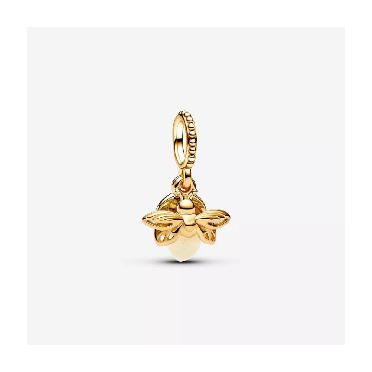 Charm Pandora plata baño oro 14k luciernaga - 769352C01