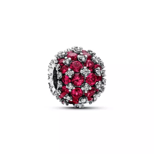 Charm Pandora plata zirconi cristall - 792630C03